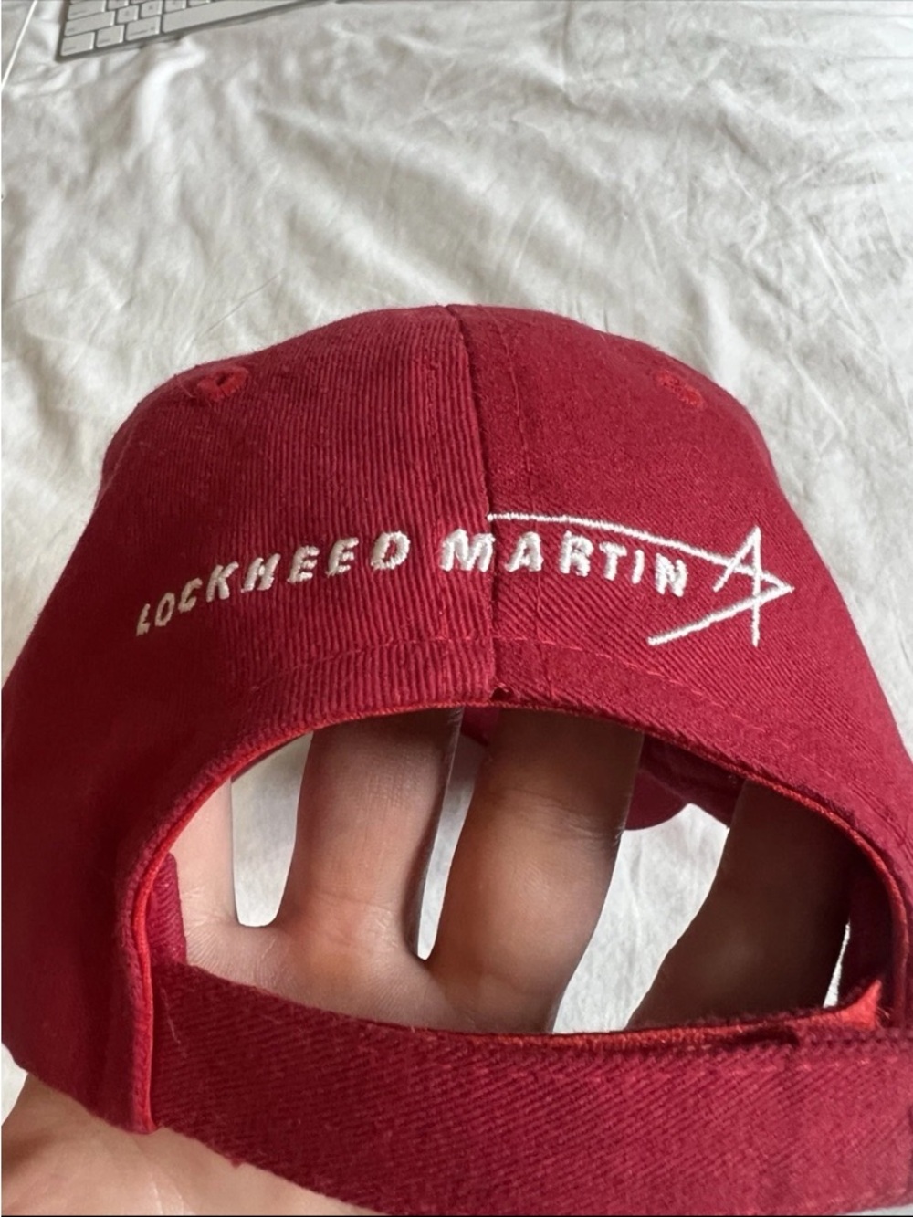 Lockheed Martin F35 Embroidered Baseball Cap - Picture 4 of 6